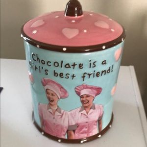 I love Lucy cookie jar
